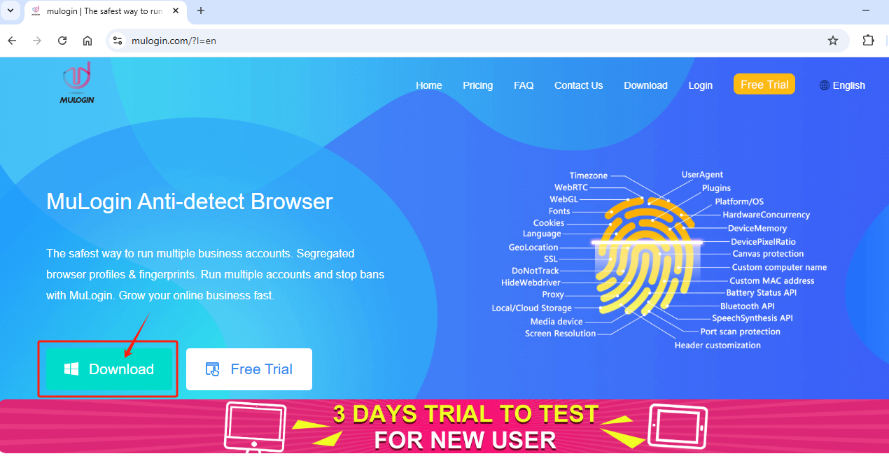 MuLogin installation