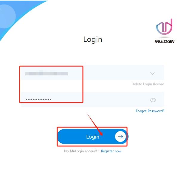 MuLogin registration