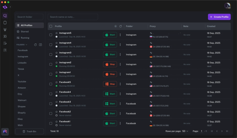 FlashID: Start Environment