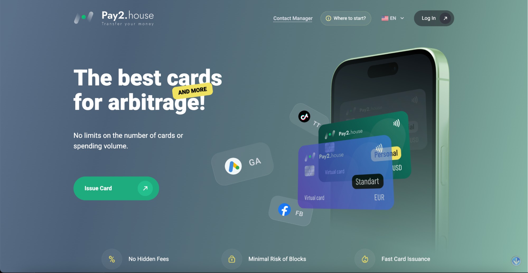Pay2.House Dashboard
